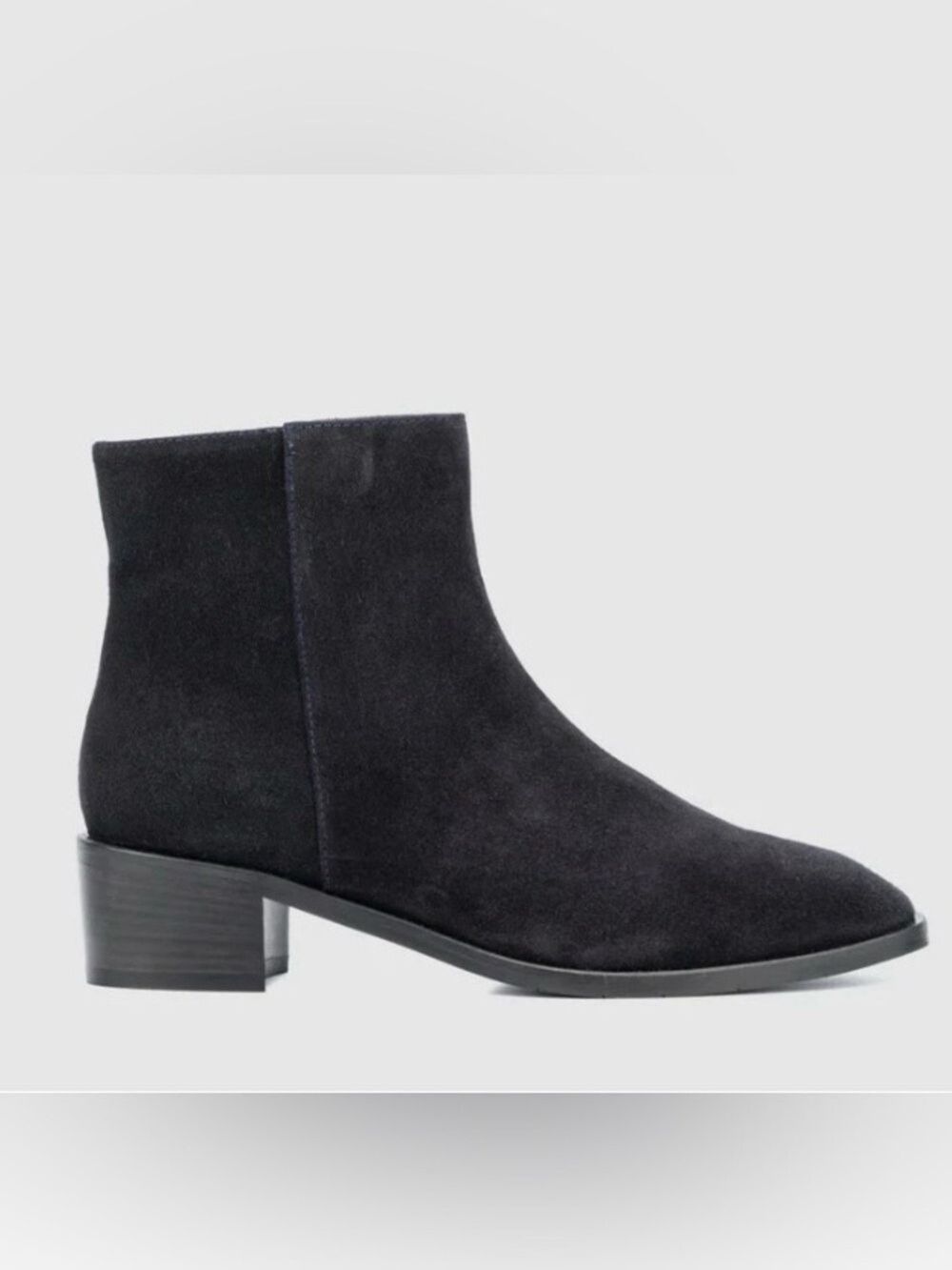 Aquatalia Reeta Black Suede Ankle Boot - Chelsea 8.5